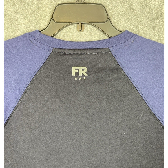 Cody James Shirt Mens Extra Large Navy Black FR Baseball Tee Workwear - Picture 16 of 16